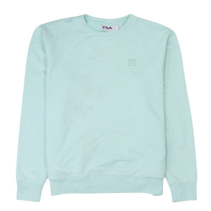 Womens UK Size L FILA Green Pullover Sweatshirt