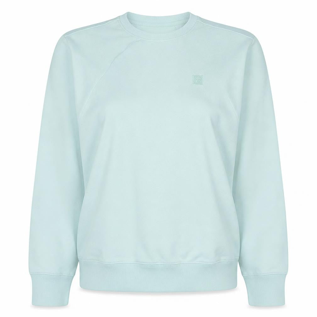 Womens UK Size L FILA Green Pullover Sweatshirt