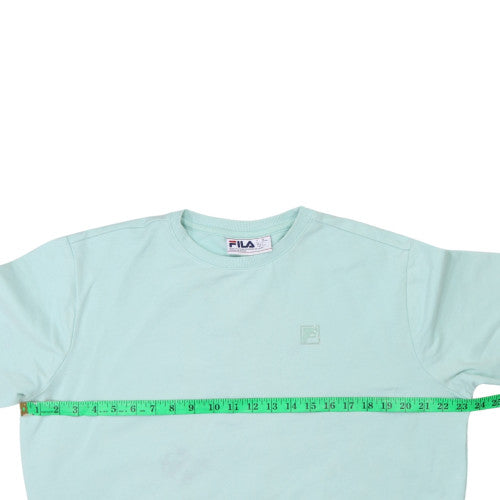 Womens UK Size L FILA Green Pullover Sweatshirt