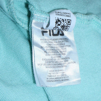 Womens UK Size L FILA Green Pullover Sweatshirt