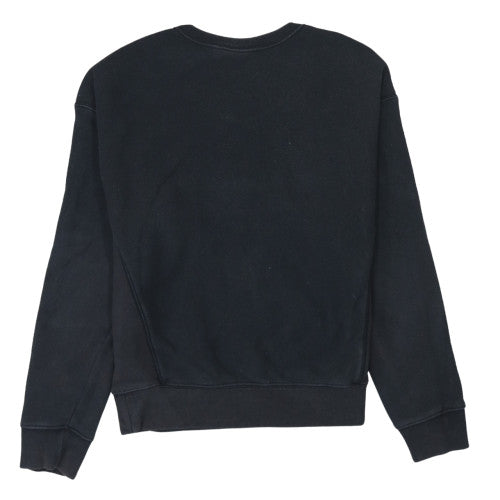Womens UK Size S Champion Black Pullover Sweatshirt