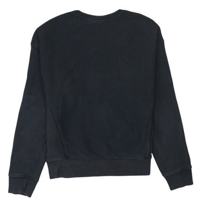 Womens UK Size S Champion Black Pullover Sweatshirt