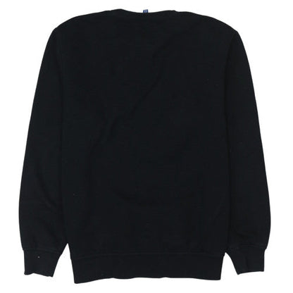 Mens UK Size M Divided Black Pullover Sweatshirt
