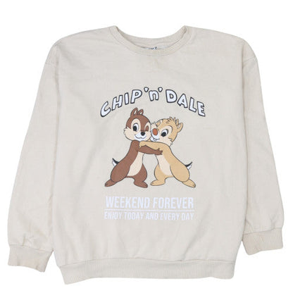 Womens UK Size 16-18 George Beige Pullover Sweatshirt