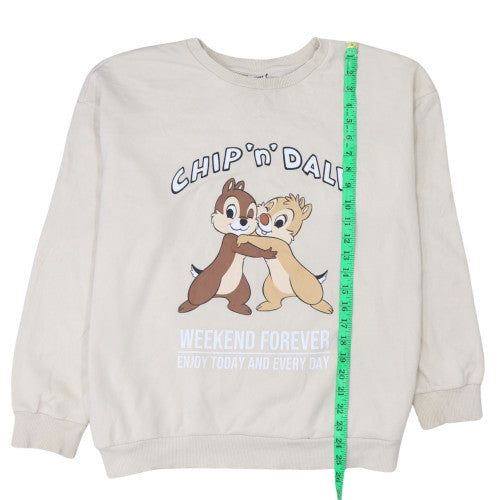 Womens UK Size 16-18 George Beige Pullover Sweatshirt