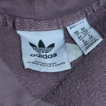 Womens UK Size S adidas Purple Pullover Hoodie