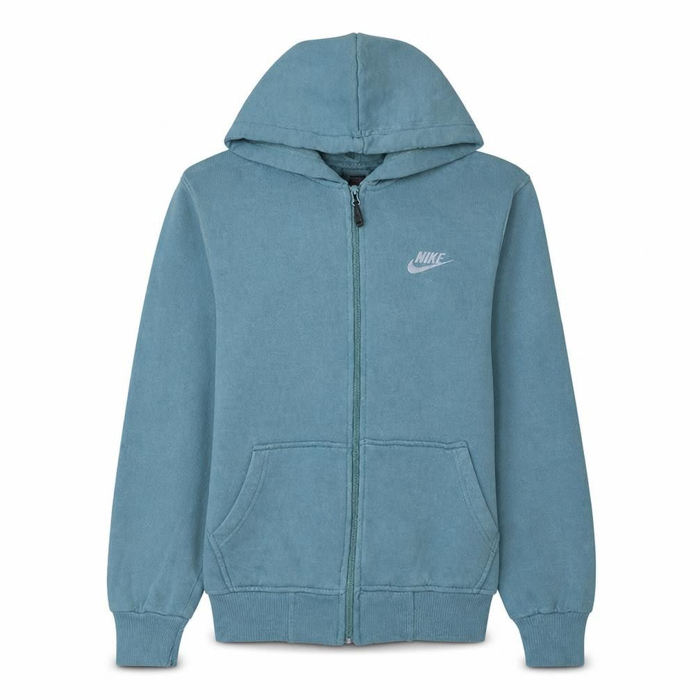 Mens UK Size XL Nike Blue Full Zip Hoodie
