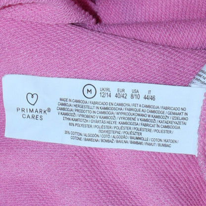 Womens UK Size M Nirvana Pink Pullover Sweatshirt