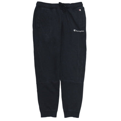 Womens UK Size S Champion Regular Fit Jogger Black Trousers