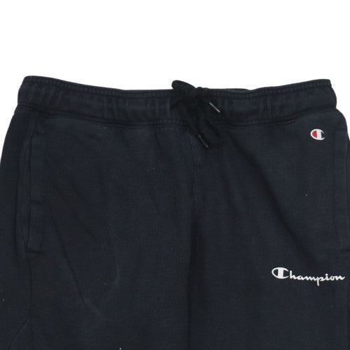 Womens UK Size S Champion Regular Fit Jogger Black Trousers
