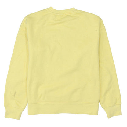 Womens UK Size M Disney Yellow Pullover Sweatshirt