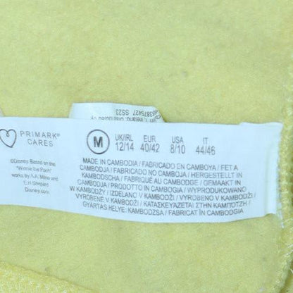 Womens UK Size M Disney Yellow Pullover Sweatshirt