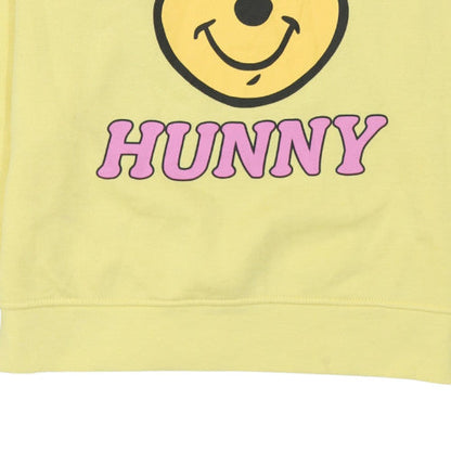 Womens UK Size M Disney Yellow Pullover Sweatshirt