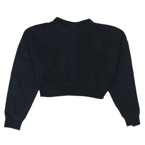 Womens UK Size S Nike Black Pullover Sweatshirt