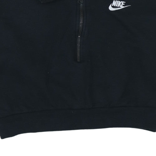 Womens UK Size S Nike Black Pullover Sweatshirt