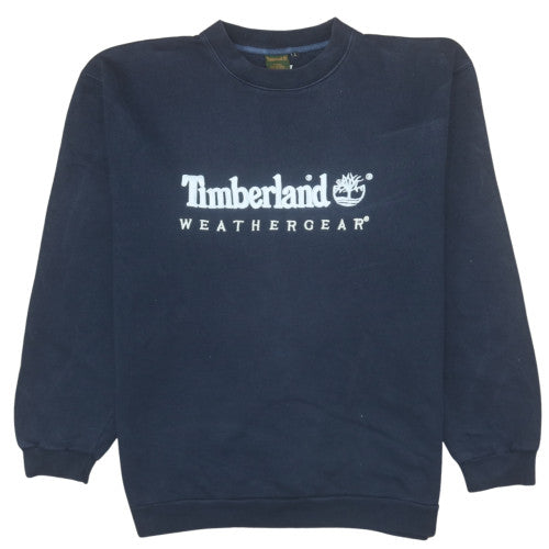 Mens UK Size L Timberland Blue Pullover Sweatshirt