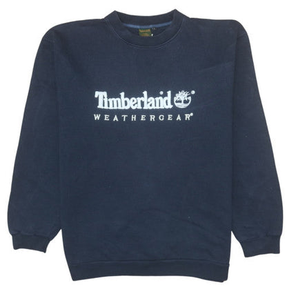 Mens UK Size L Timberland Blue Pullover Sweatshirt