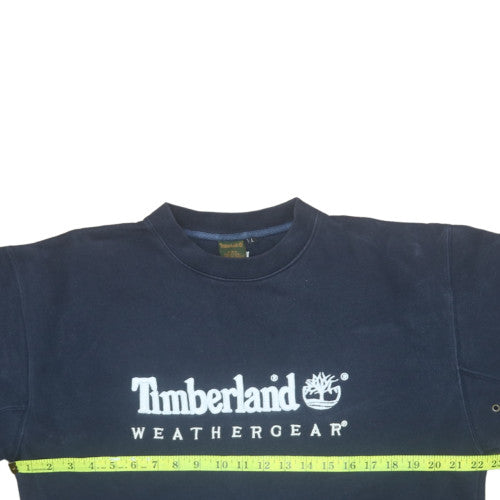 Mens UK Size L Timberland Blue Pullover Sweatshirt
