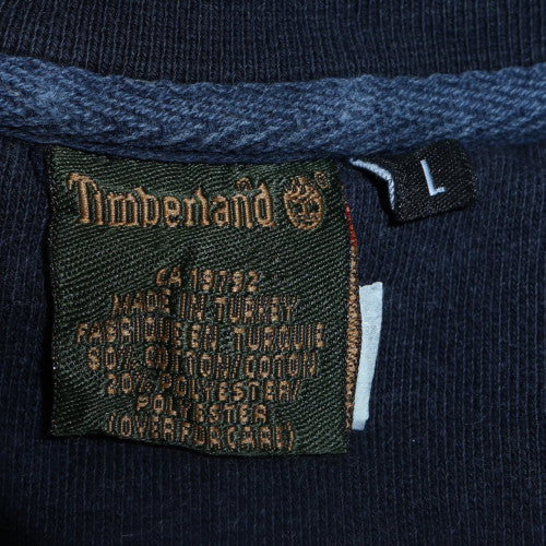 Mens UK Size L Timberland Blue Pullover Sweatshirt