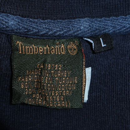 Mens UK Size L Timberland Blue Pullover Sweatshirt