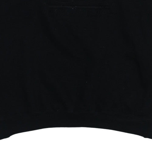 Mens UK Size XL Camps Basic Black Pullover Sweatshirt