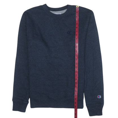 Mens UK Size S Champion Blue Pullover Sweatshirt