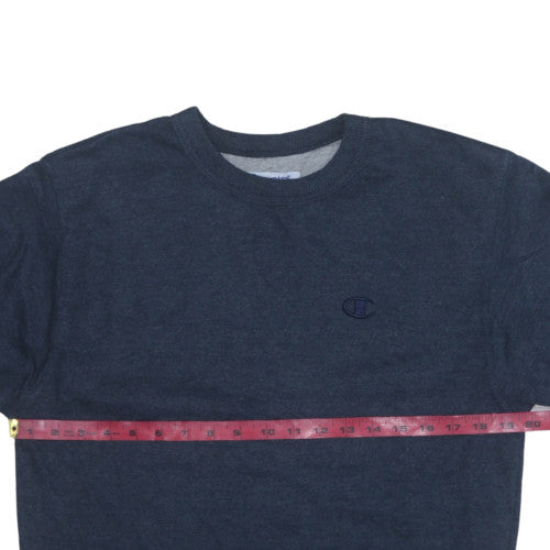 Mens UK Size S Champion Blue Pullover Sweatshirt