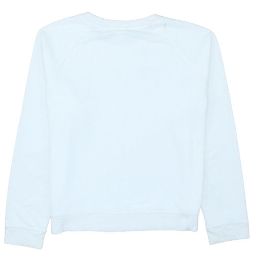 Womens UK Size L Levi's White Pullover Sweatshirt
