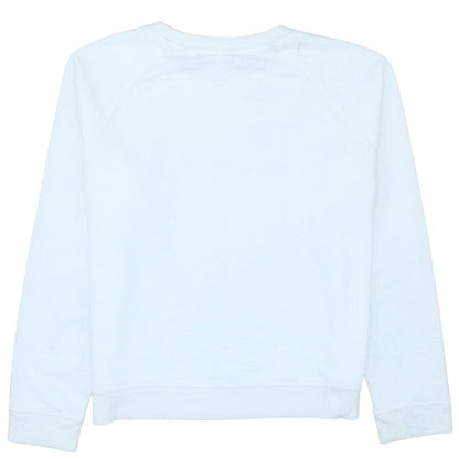 Womens UK Size L Levi's White Pullover Sweatshirt