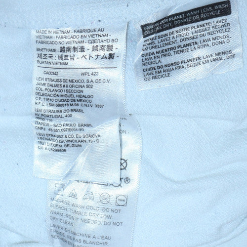 Womens UK Size L Levi's White Pullover Sweatshirt