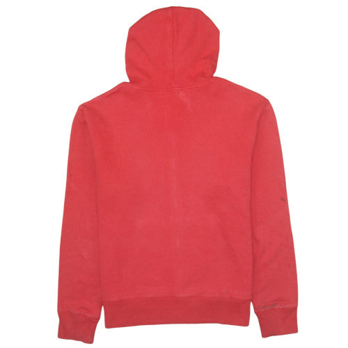 Mens UK Size L Gap Red Full Zip Hoodie