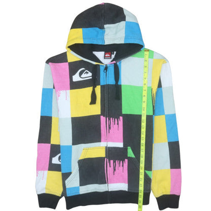 Quiksilver Men's Multicoloured Full Zip Hoodie L Regular Fit