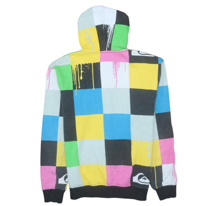 Quiksilver Men's Multicoloured Full Zip Hoodie L Regular Fit