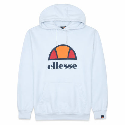 Mens UK Size M ellesse White Pullover Hoodie