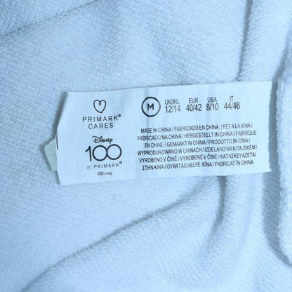 Womens UK Size 12/14 Primark White Pullover Sweatshirt