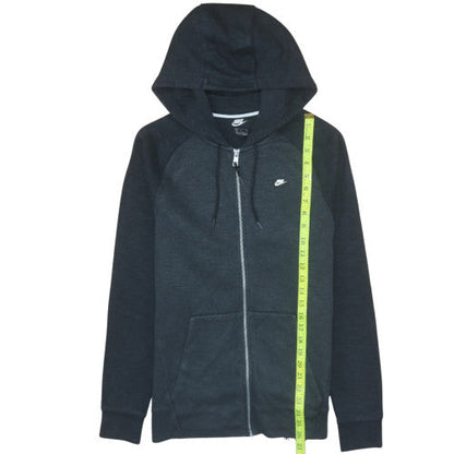 Mens UK Size S Nike Black Full Zip Hoodie