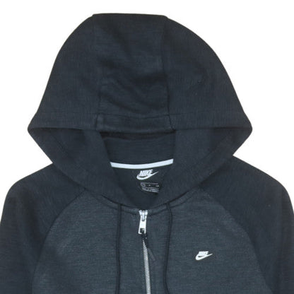 Mens UK Size S Nike Black Full Zip Hoodie