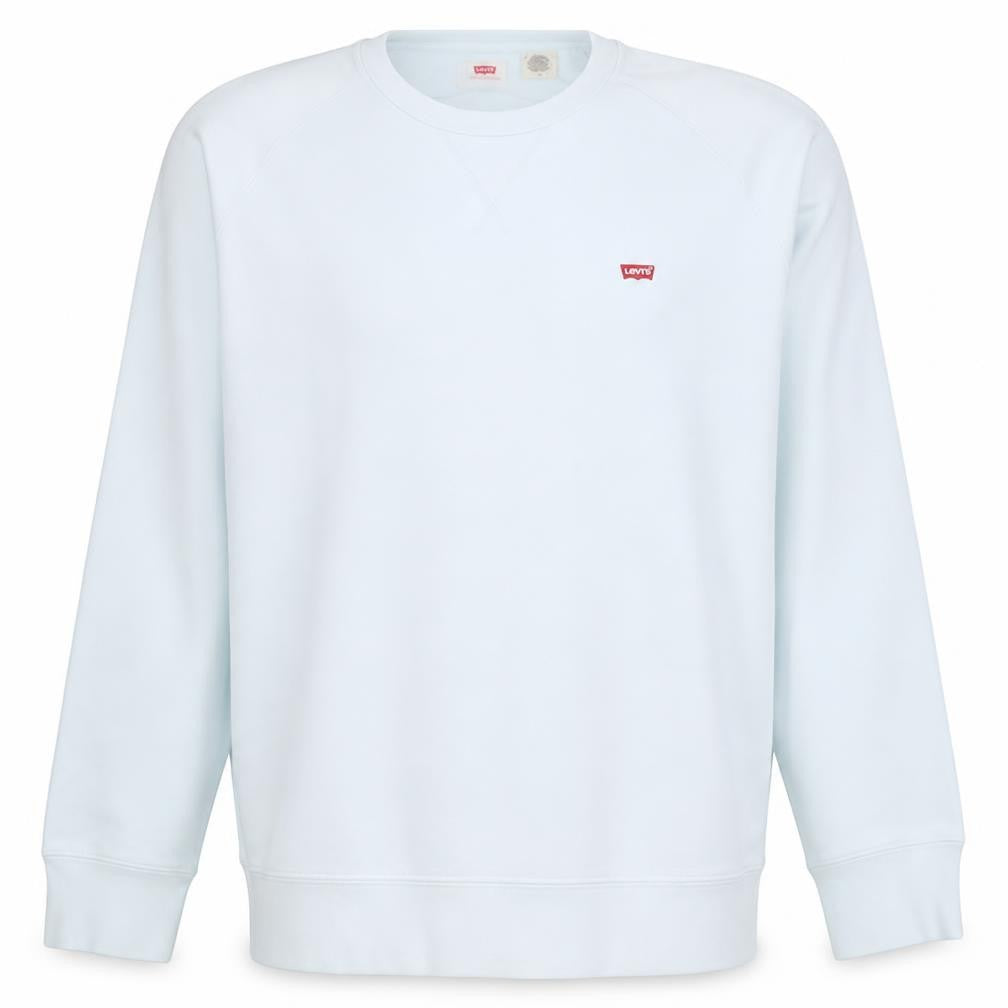 Mens UK Size L Levi's White Pullover Sweatshirt