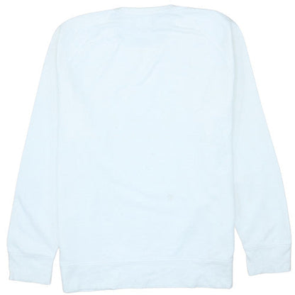 Mens UK Size L Levi's White Pullover Sweatshirt