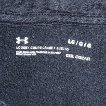 Mens UK Size L Under armour Black Pullover Hoodie