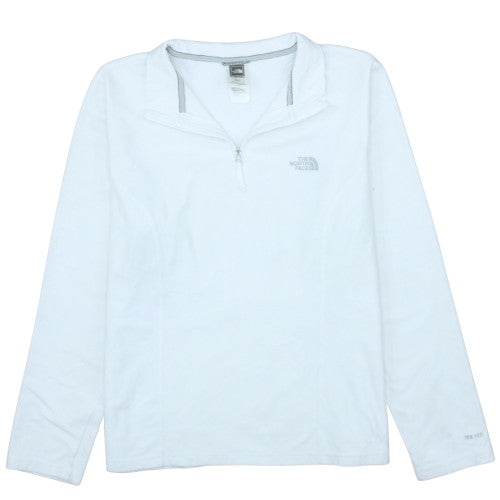 Womens UK Size XL The North Face White Pullover Sweatshirt