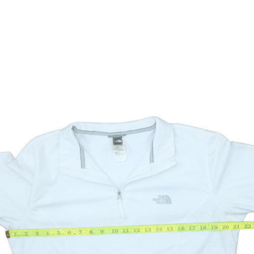Womens UK Size XL The North Face White Pullover Sweatshirt
