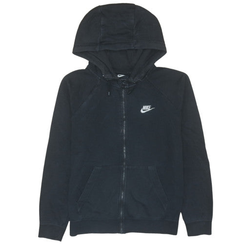 Mens UK Size M Nike Black Full Zip Hoodie