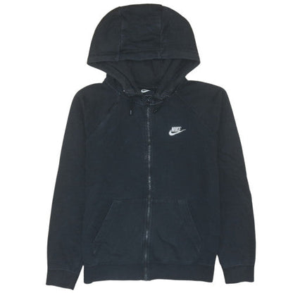 Mens UK Size M Nike Black Full Zip Hoodie