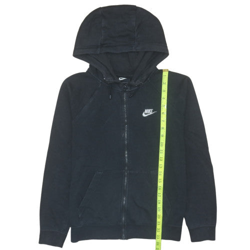 Mens UK Size M Nike Black Full Zip Hoodie