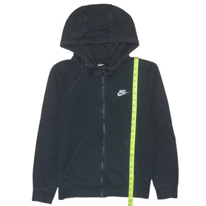 Mens UK Size M Nike Black Full Zip Hoodie