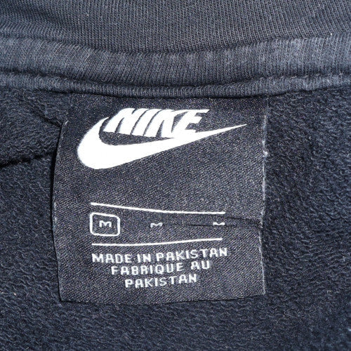 Mens UK Size M Nike Black Full Zip Hoodie