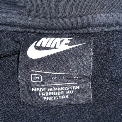Mens UK Size M Nike Black Full Zip Hoodie