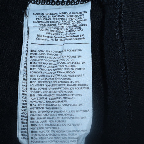 Mens UK Size M Nike Black Full Zip Hoodie