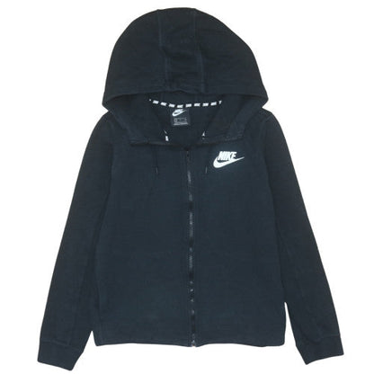 Mens UK Size S Nike Black Full Zip Hoodie